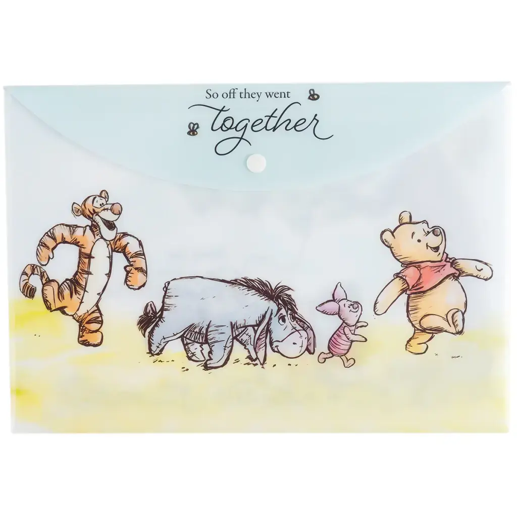 Sobre con boton A4 Winnie the Pooh - Mooving