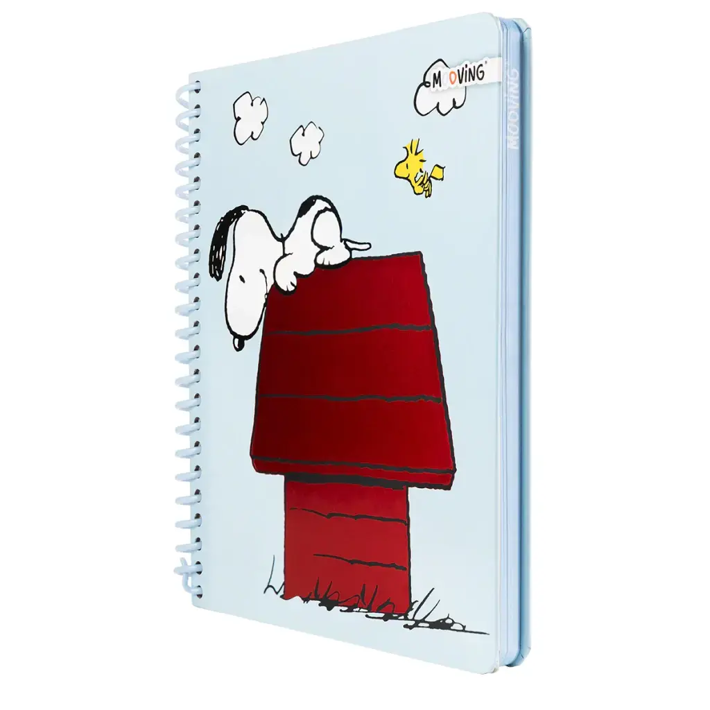 Cuaderno Premium 1/2 Oficio Snoopy - Mooving