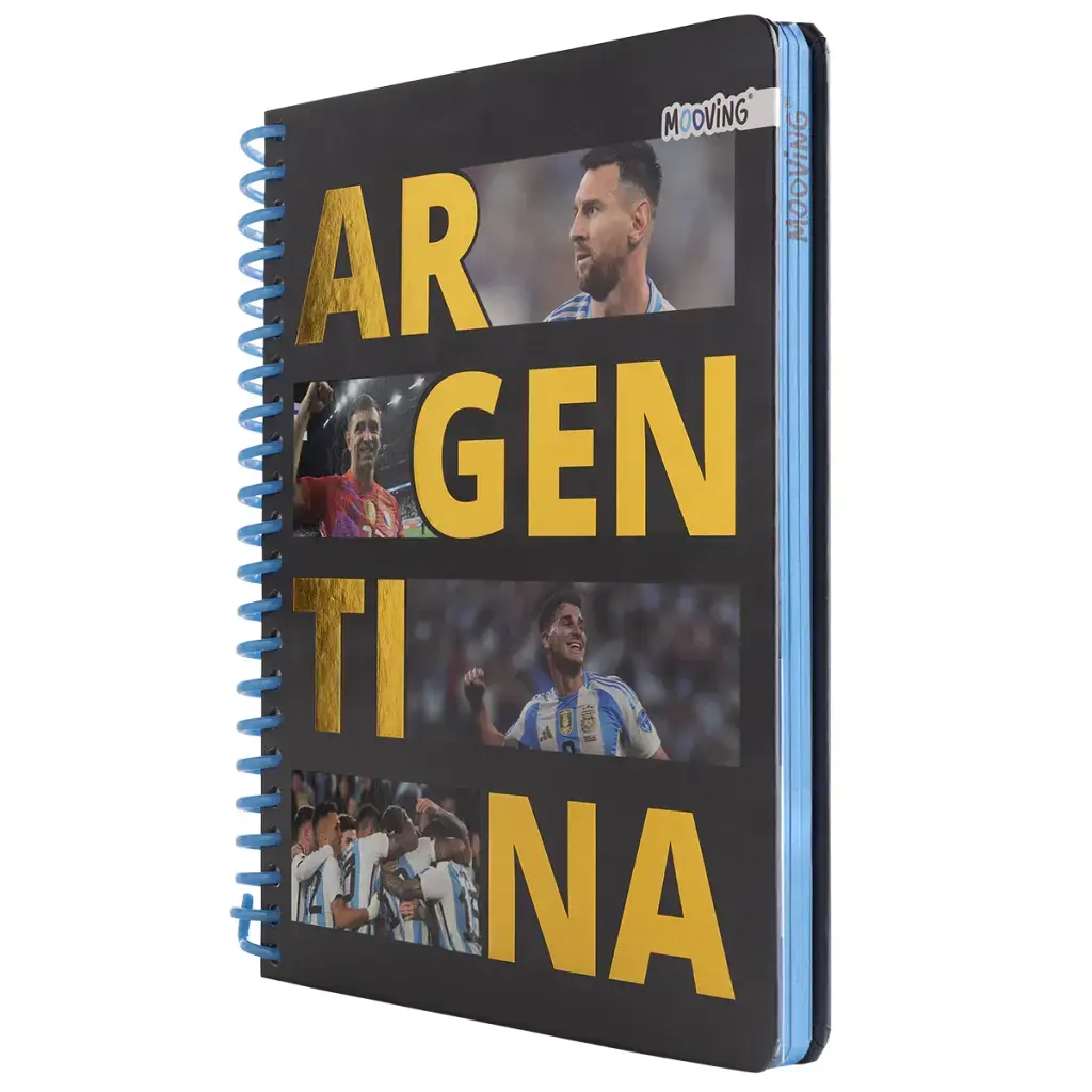 Cuaderno Premium 1/2 Oficio AFA - Mooving