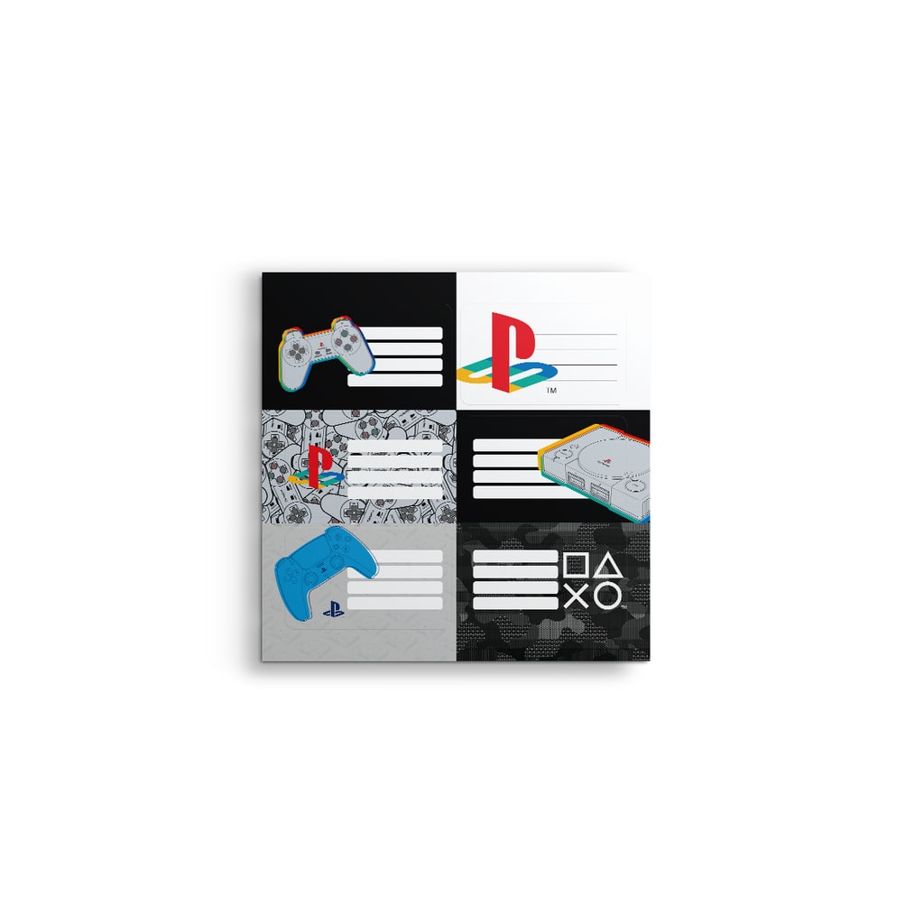 Set Etiquetas Adhesivas "PlayStation" x12 - Mooving