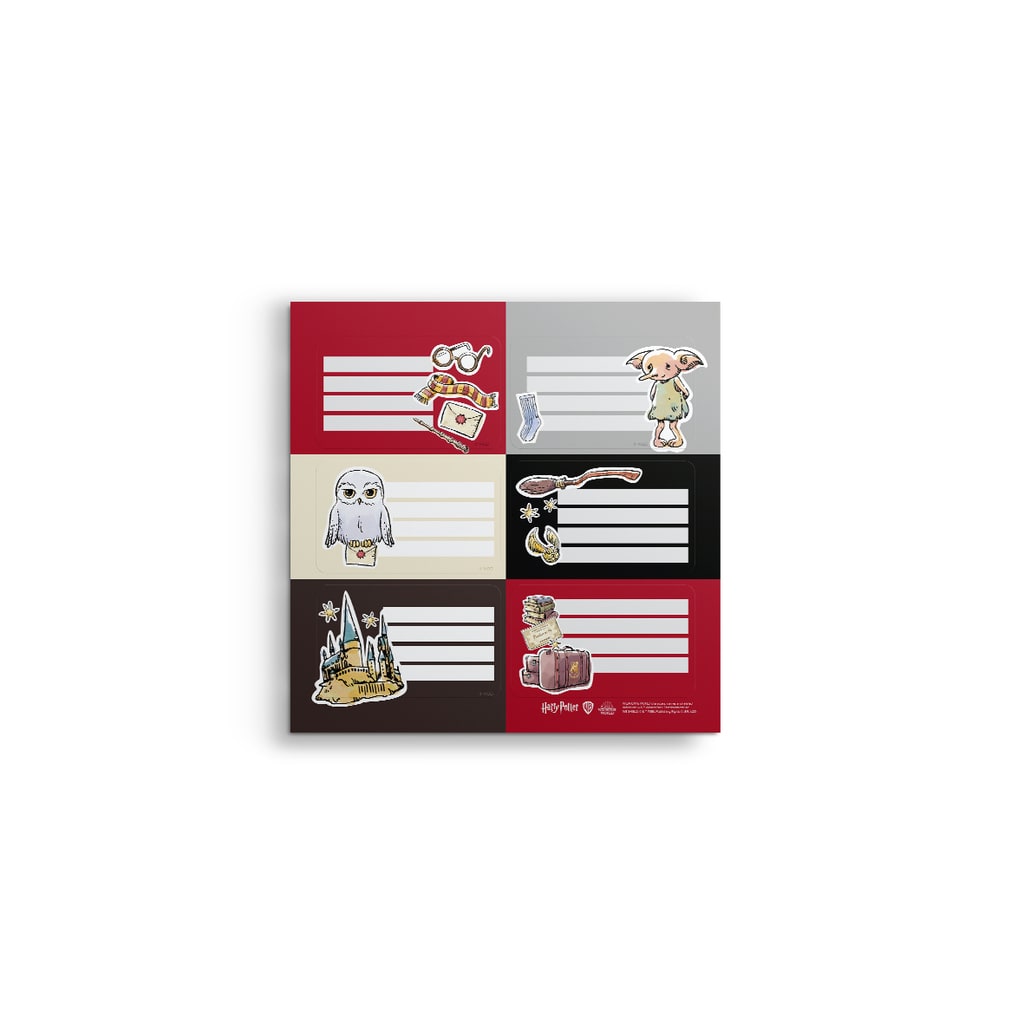 Set Etiquetas Adhesivas "Harry Potter" x12 - Mooving