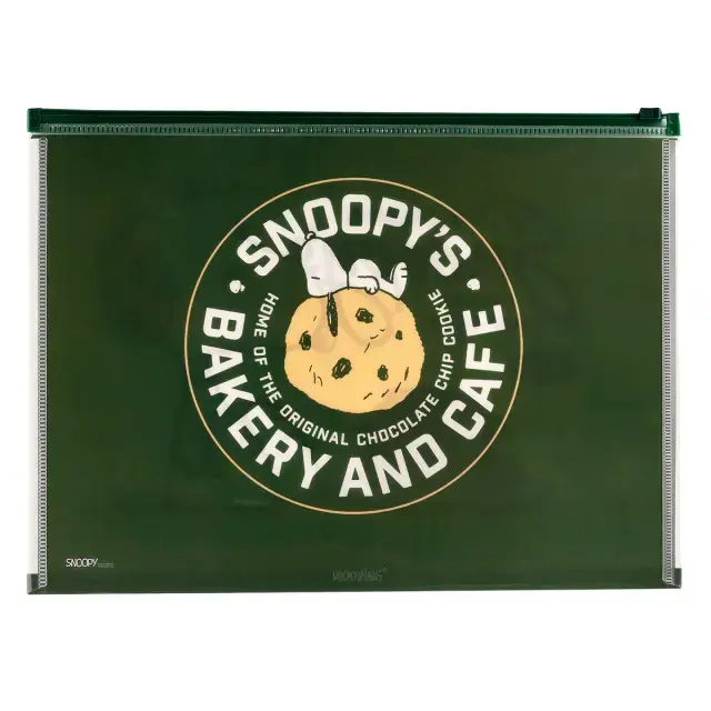 Sobre A4 con cierre zip Snoopy - Mooving