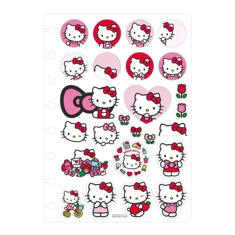 Repuesto Cuaderno Discos Hello Kitty A5 - Mooving
