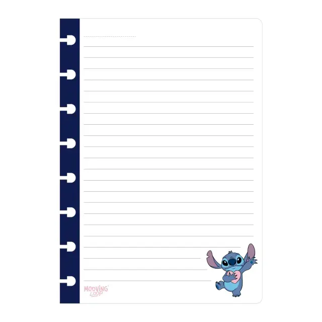 Repuesto Cuaderno Discos Stitch A5 - Mooving