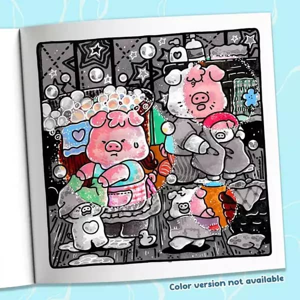 Libro para Colorear Dulces Momentos Alegria de Crear