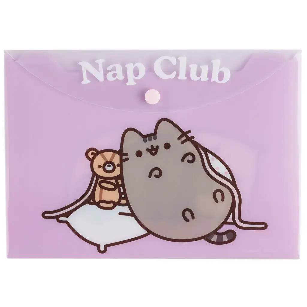 Sobre con boton A5 Pusheen - Mooving