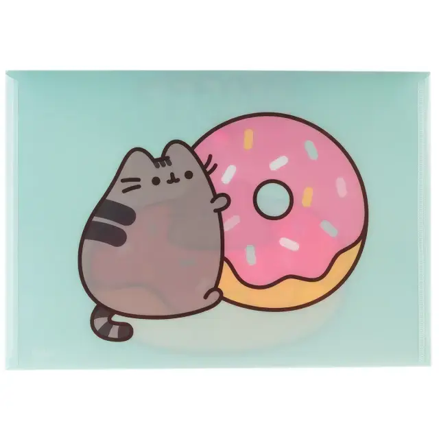 Sobre con boton A4 Pusheen - Mooving