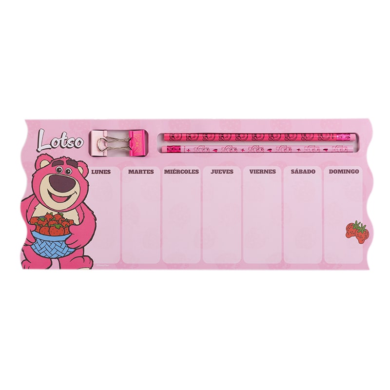Planner Semanal con Accesorios Lotso MAW - Mooving