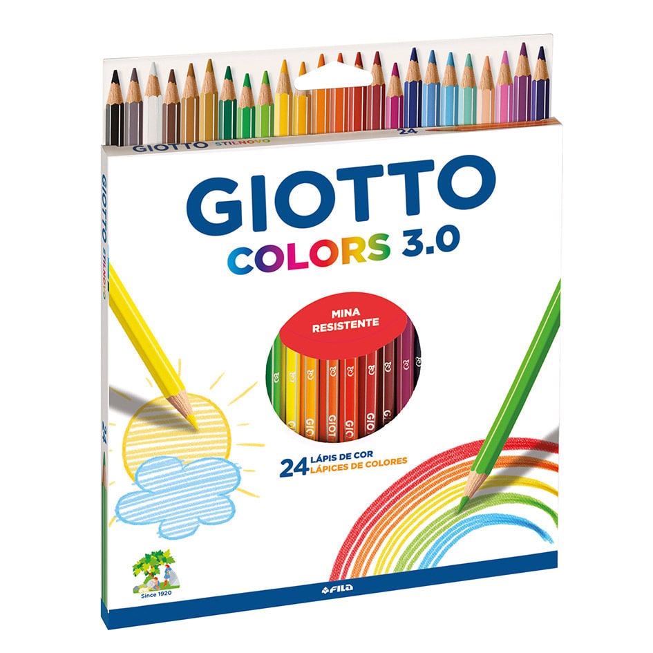 Lápices de Colores Colors 3.0 x24 - Giotto
