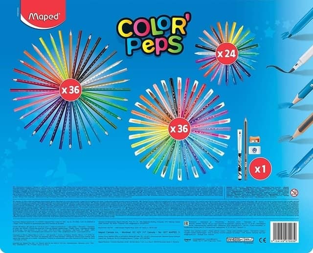 Valija Kit Coloreo Color'Peps x100 Piezas - Maped