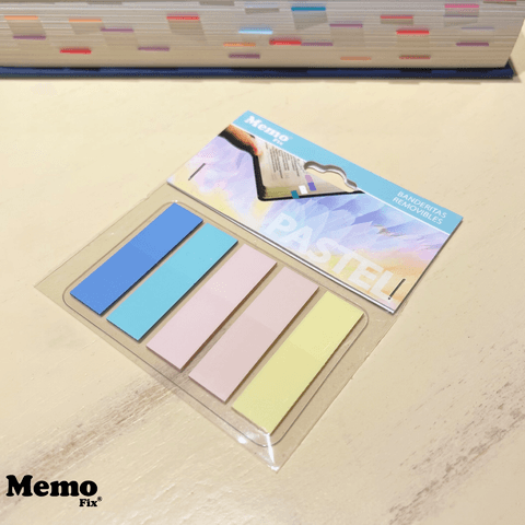 Banderitas Adhesivas Pastel x5 (522-B) - Memo Fix