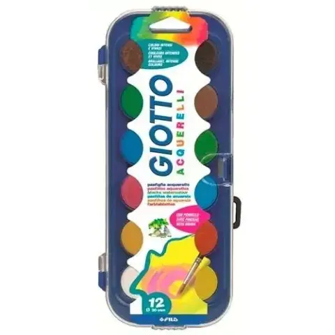 Acuarelas Estuche x 12 u - GIOTTO