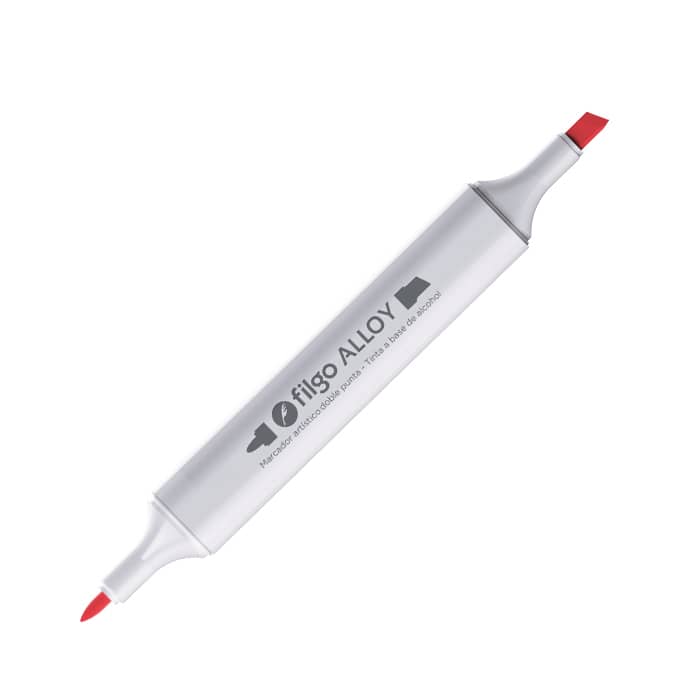 Marcador Doble Punta Alloy x24 (tinta a base de alcohol) - Filgo