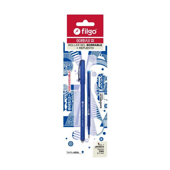 Lapicera Borrable Borrax SE + Repuesto- Filgo