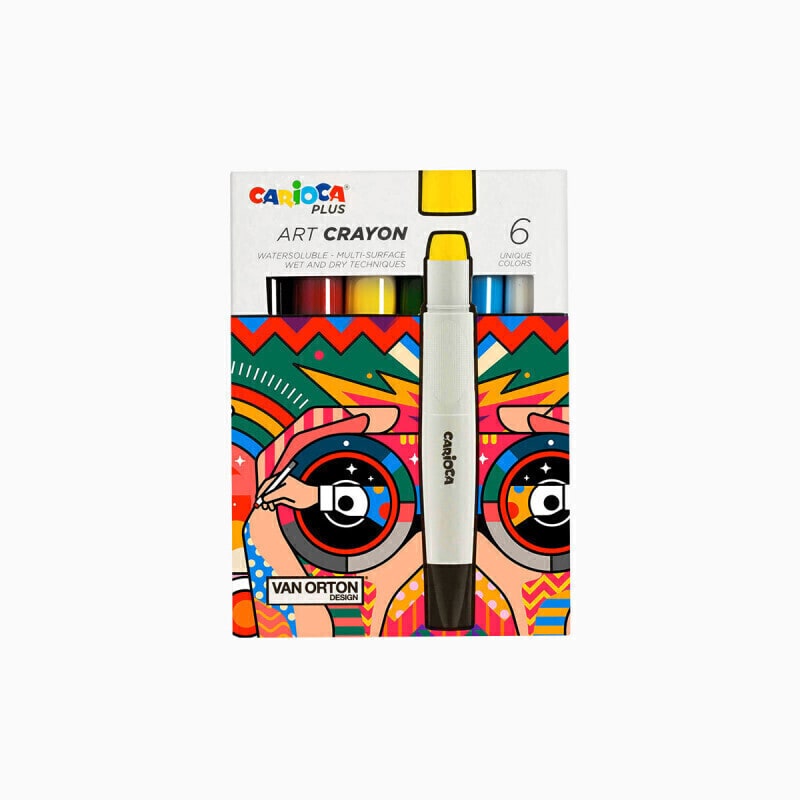 Tempera Solida Plus x6 - Carioca