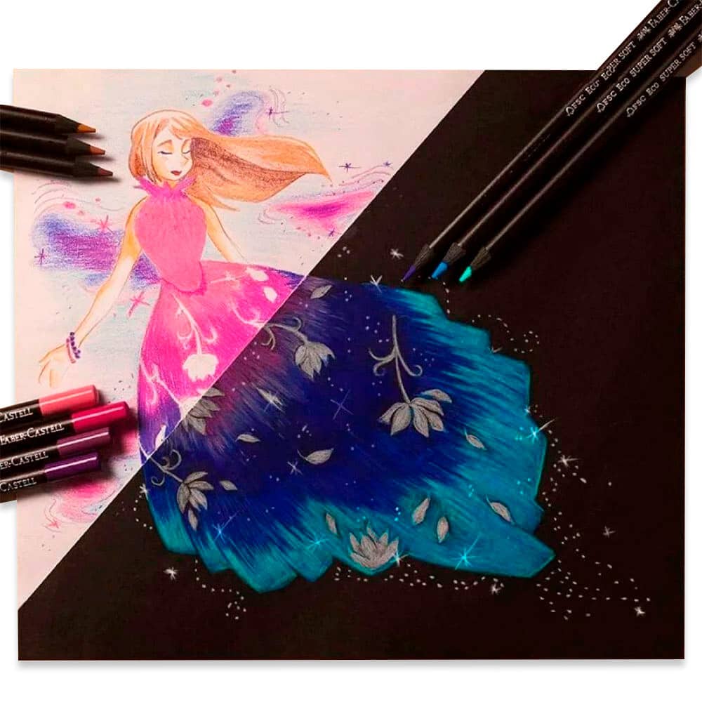 Lápices de Color SuperSoft x100 - Faber Castell