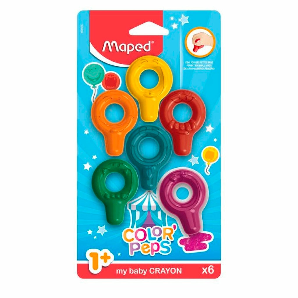 Crayones Baby +1 año x6 - Maped