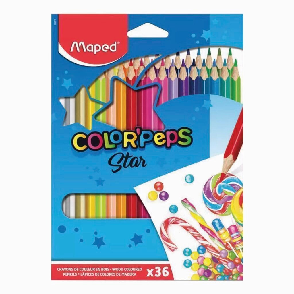 Lapices de Colores Color'Peps x36 - Maped