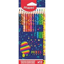 Lápices de Colores Pixel x12 - Maped