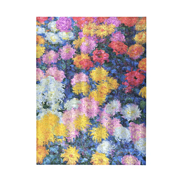 Rompecabezas 1000 pzs Los Crisantemos de Monet - Paper Blanks