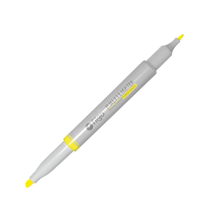 Resaltador Doble Punta Fluo Multilighter x10 - Filgo