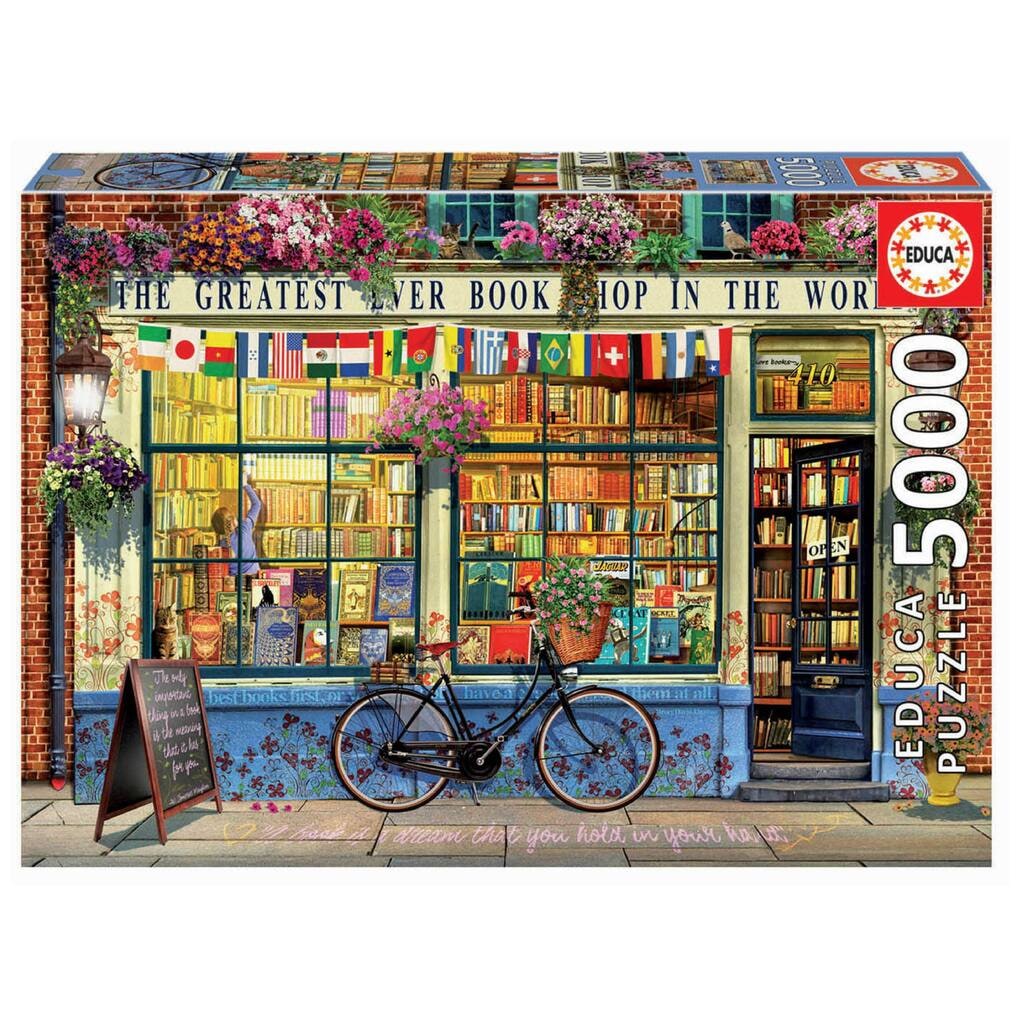 Puzzle 5000 pcs La Mejor Librería - Educa®