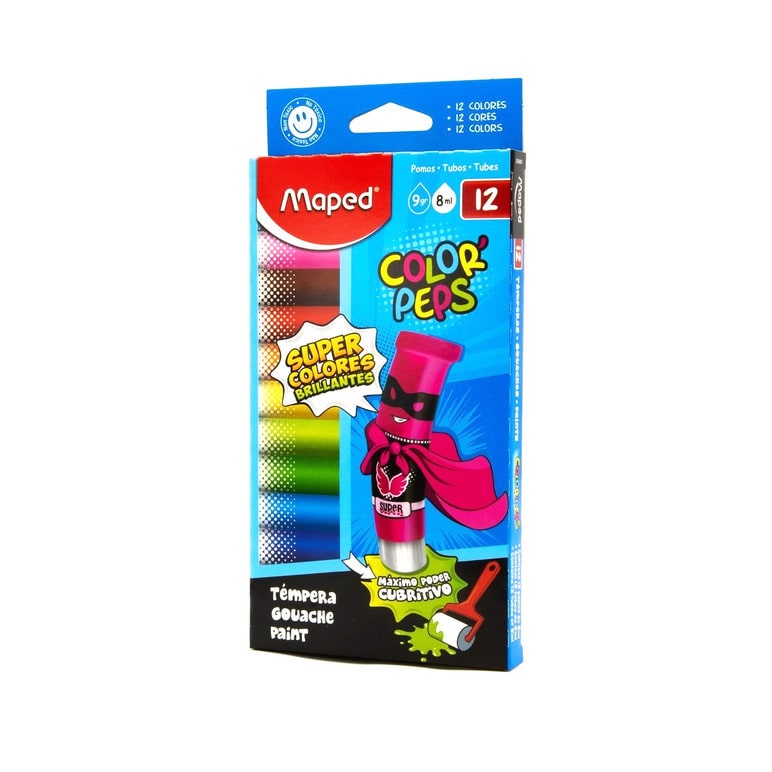 Temperas Colores Surtidos x12 - Maped