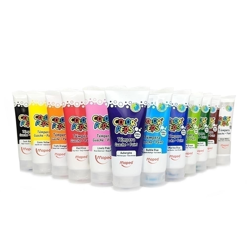Temperas Grandes Pomo 200 ml - Maped