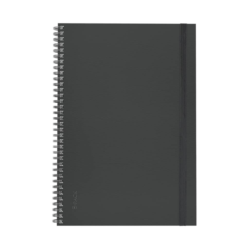 Cuaderno Infinity book A4 Premium Black Rayado - FW