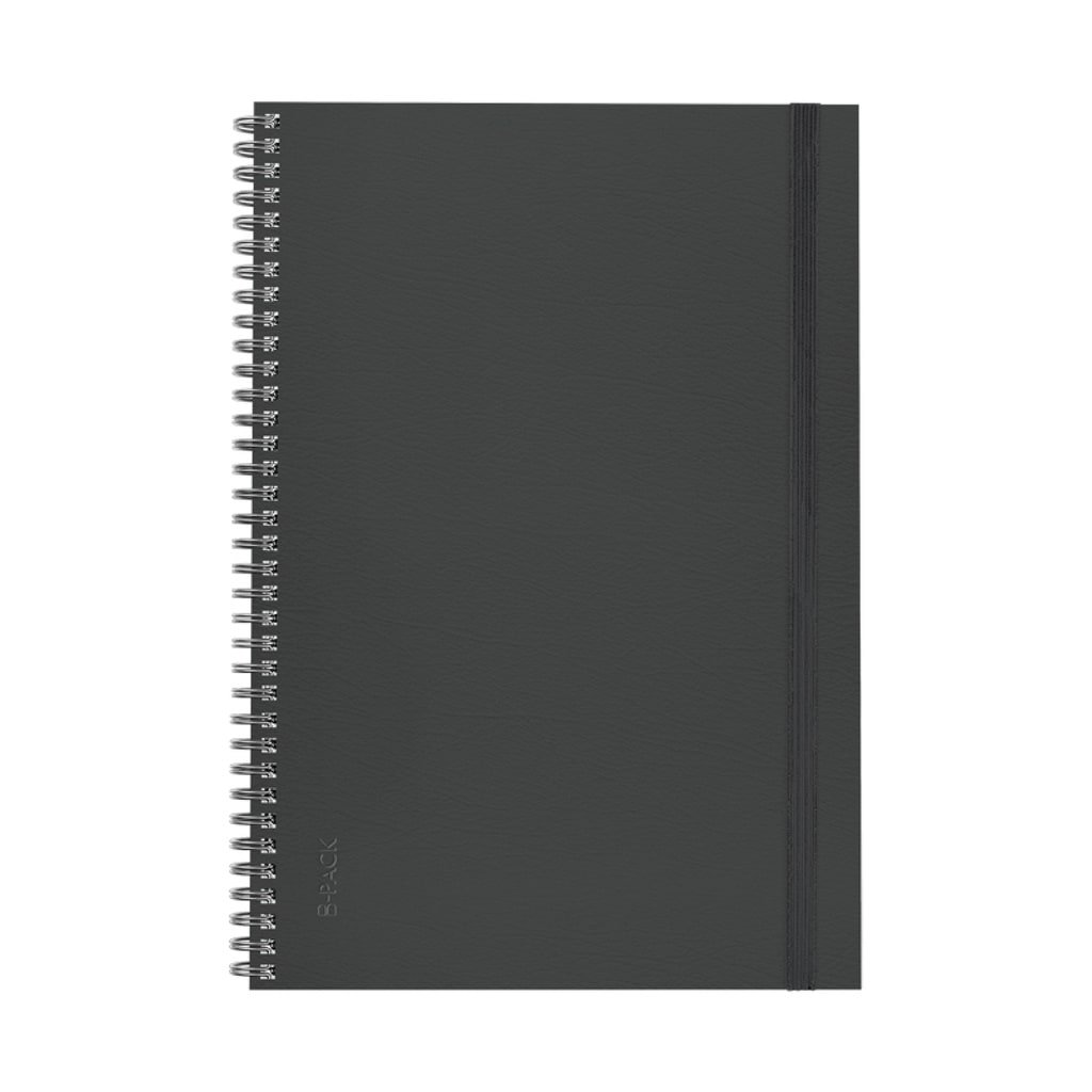 Cuaderno Infinity book A4 Premium Black Rayado - FW