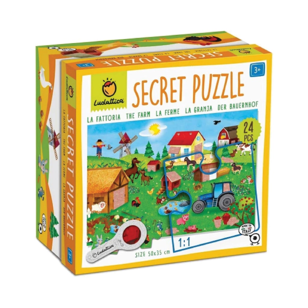 Secret Puzzle La Granja + 3 años - Ludattica