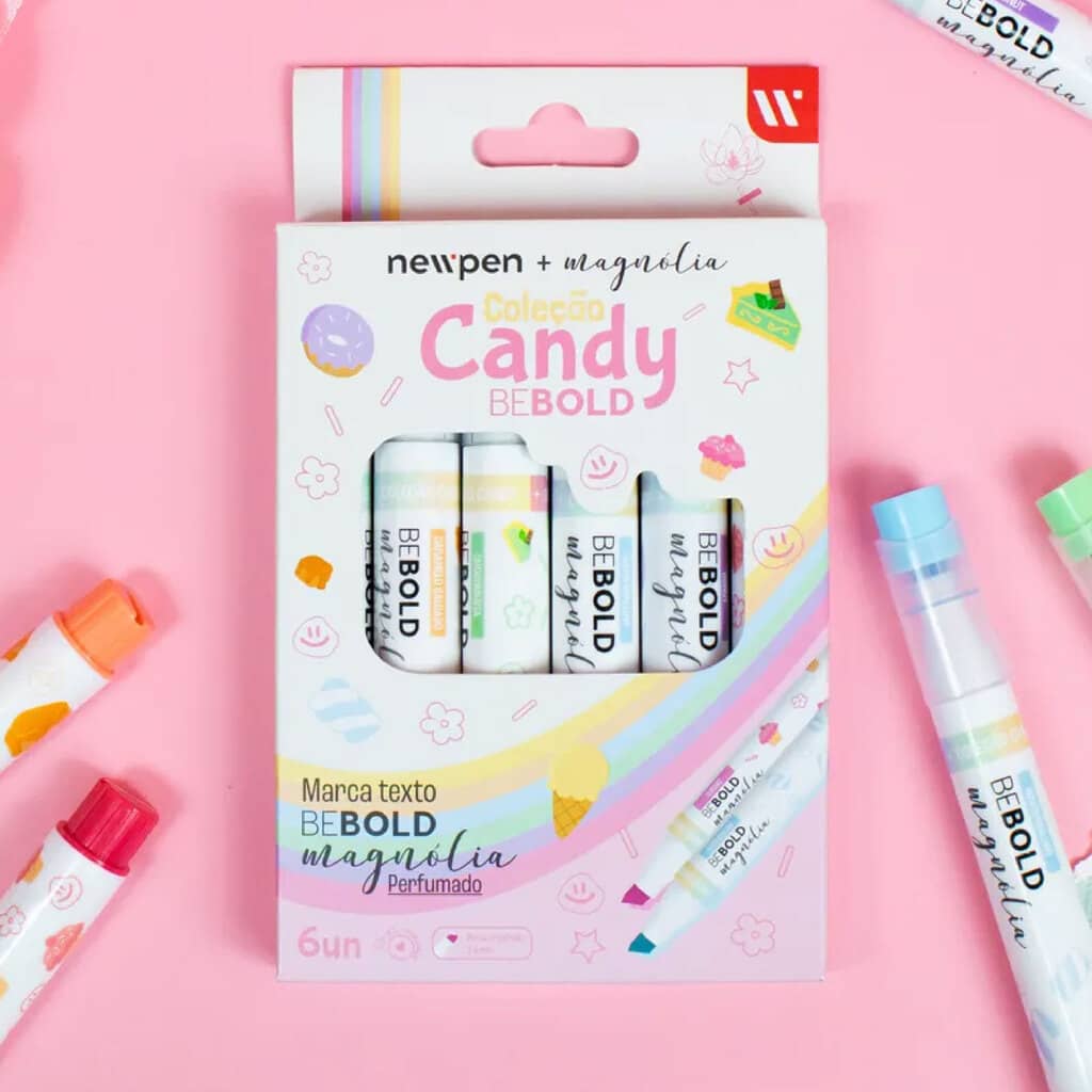 Resaltadores Perfumados BeBold Candy x6 - New Pen