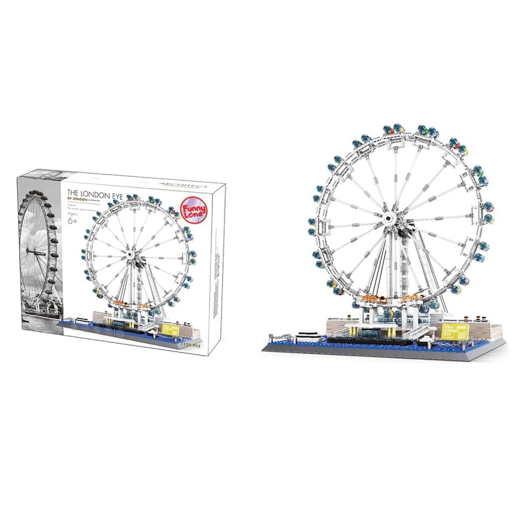 Rompecabezas 3D Spasskaya London Eye 1528 piezas - Funny Land