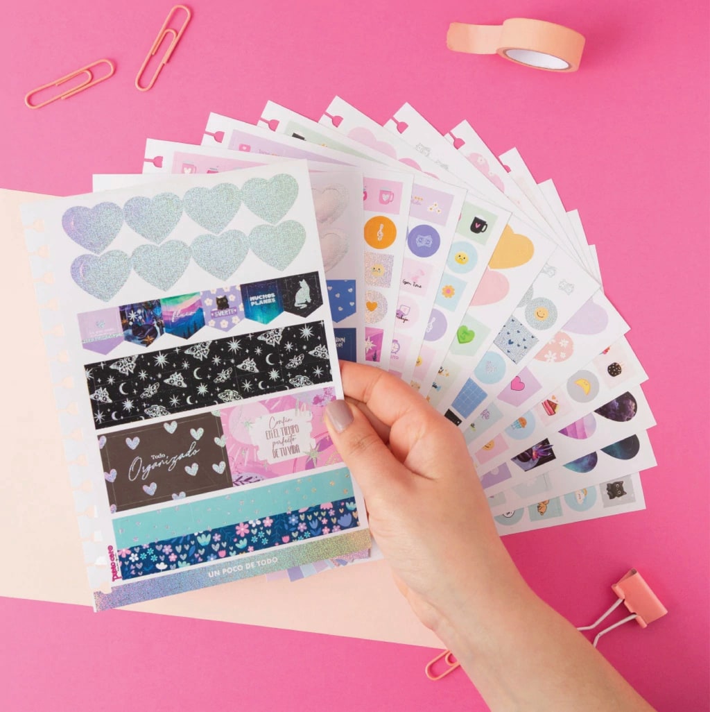 Stickers A5 x12 Planchas - Mi Punto Cero