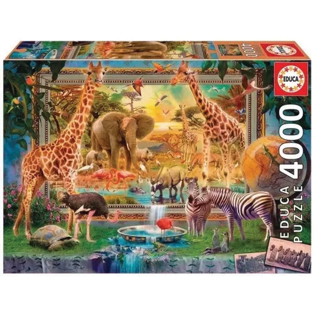 Puzzle 4000 pcs Volviendo de la Sabana - Educa®