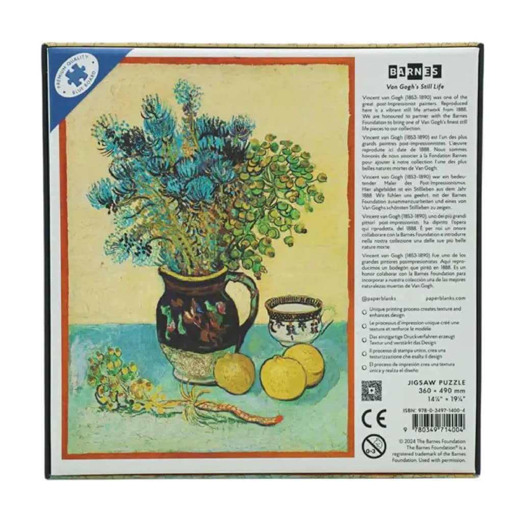 Puzzle 500 pcs Van Gog's Still Life - Paper Blanks