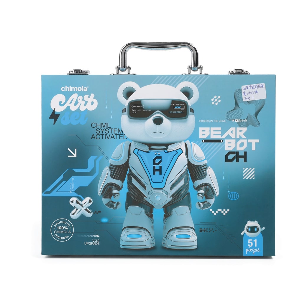 Set de Arte 51 Piezas Bear Bot - Chimola