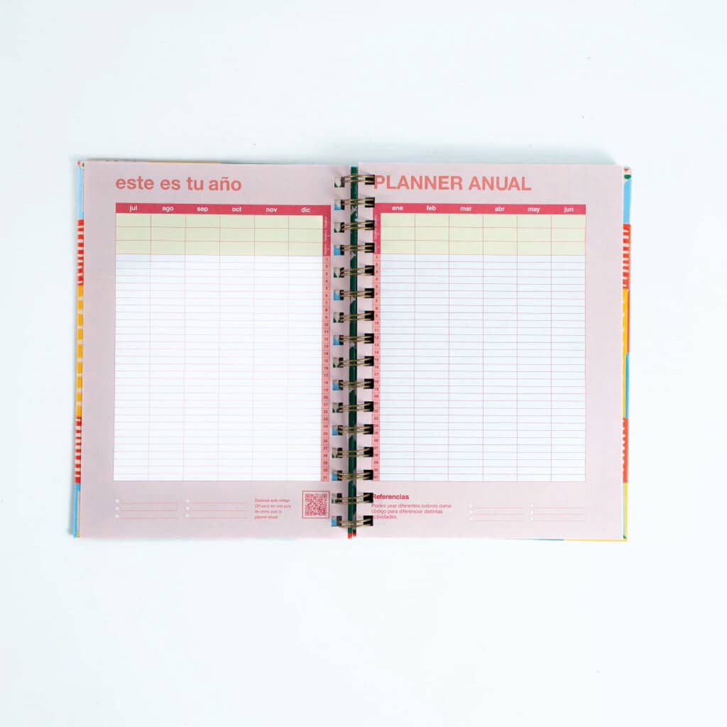 Cuaderno A5 Tapa Dura Rayado La Vie en Rose - Paprika