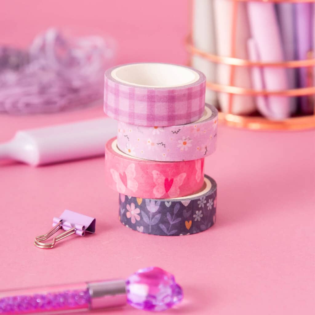 Washi Tape con Stamping x4 Sweet - Punto Cero