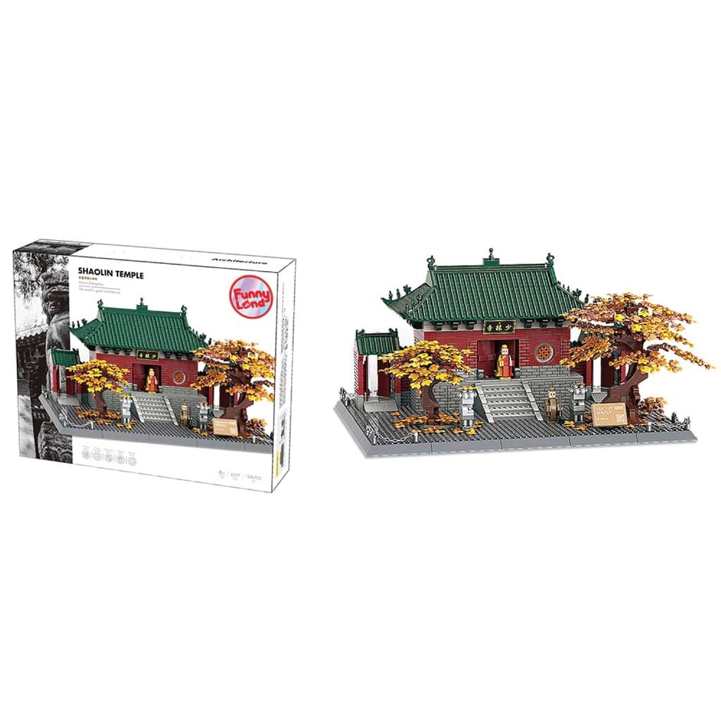 Rompecabezas 3D templo shaolin 1526 Piezas - Funny Land