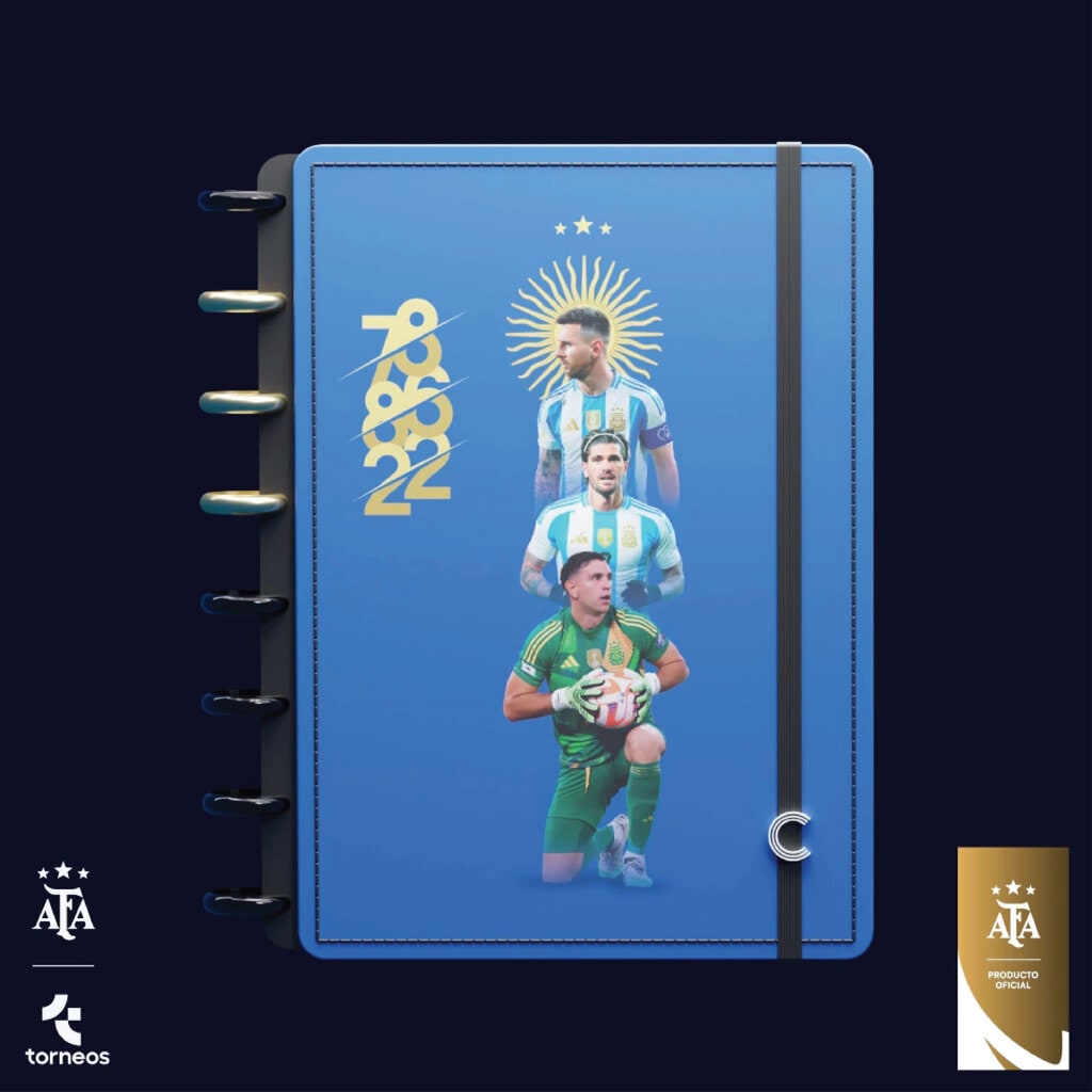 Box AFA Selección Argentina - Cuaderno Inteligente