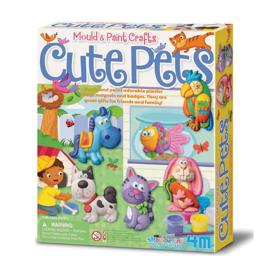 Kit de Manualidades Mascotas - 4M
