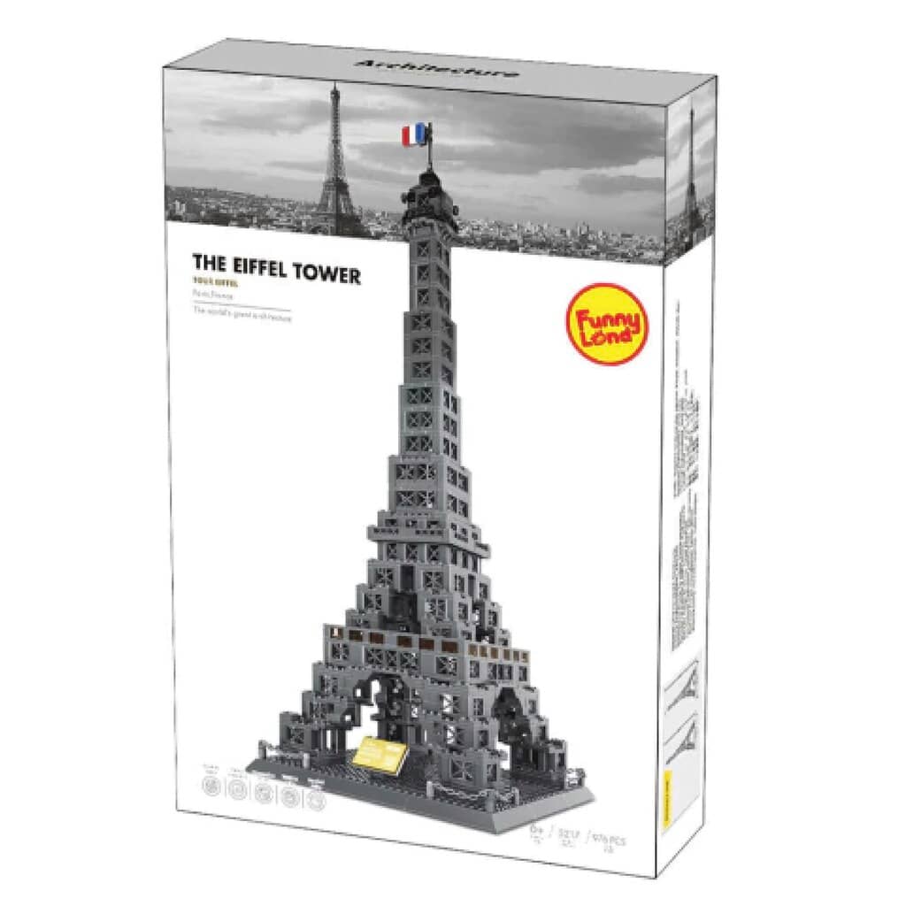 Rompecabezas 3D Torre Eiffel 976 Piezas - Funny Land