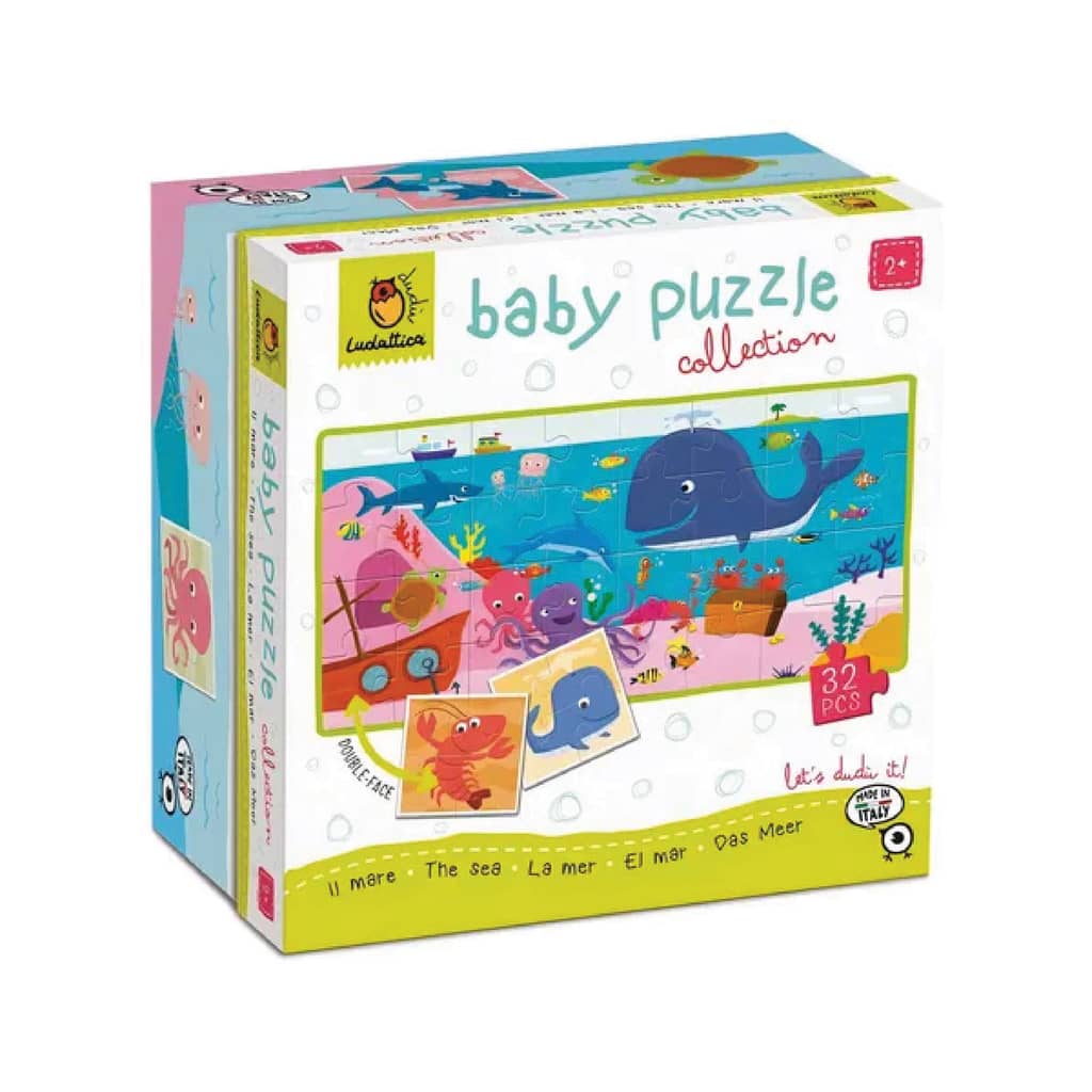 Baby Puzzle El Mar + 2 años - Ludattica