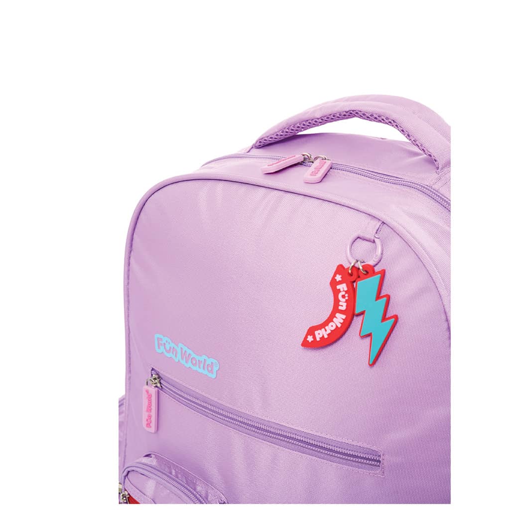 Mochila Espalda 17'' Classic Teen Lila - FW