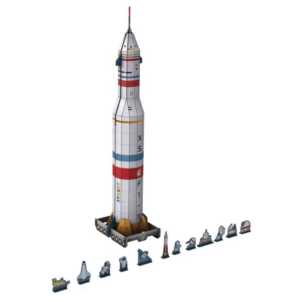Maqueta + Libro Cohete Espacial - Manolito Books