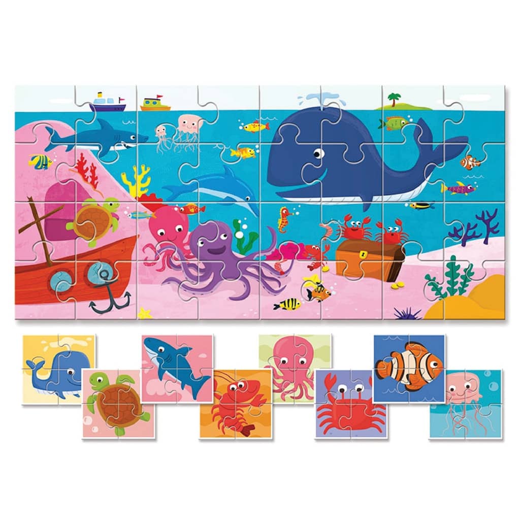 Baby Puzzle El Mar + 2 años - Ludattica