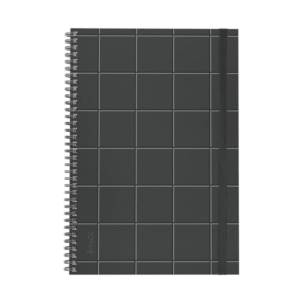 Cuaderno Infinity book A4 Premium Black Rayado - FW