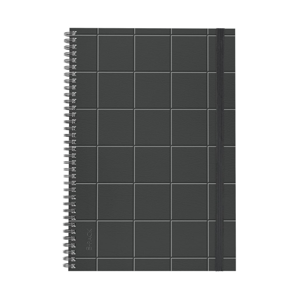 Cuaderno Infinity book A4 Premium Black Rayado - FW