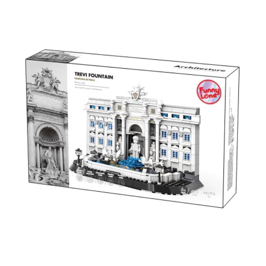 Rompecabezas 3D Fontana di Trevi 650 Piezas - Funny Land